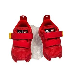 Toddler Adidas Lego Tennis Shoes 5K  Hook And Loop